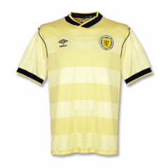 Retro 86-88 Scotland Away Soccer Jersey Shirt