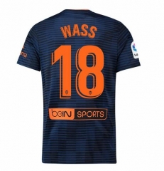 18-19 Valencia WASS 18 Away Soccer Jersey Shirt