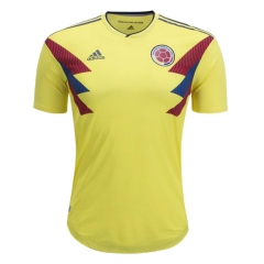 Colombia 2018 World Cup Home Soccer Jersey Shirt - Match