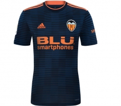 18-19 Valencia Away Soccer Jersey Shirt