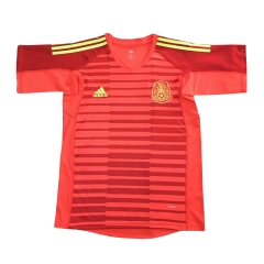 Mexico 2018 World Cup Goalkeeper Shirt Red Soccer Jersey