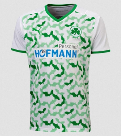 21-22 Greuther Fürth Home Soccer Jersey Shirt