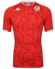 2021 Tunisia Home Soccer Jersey Shirt