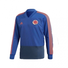 Colombia World Cup 2018 Blue Training Sweat Shirt