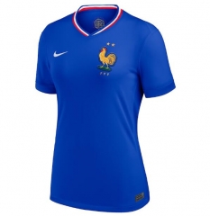 Women 2024 Euro Cup France Home Soccer Jersey Shirt