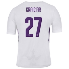 18-19 Fiorentina GRAICIAR 27 Away Soccer Jersey Shirt