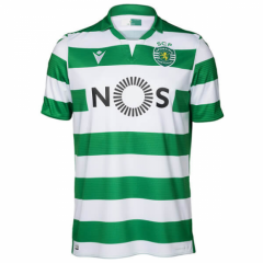 19-20 Sporting Lisbon Home Soccer Jersey Shirt