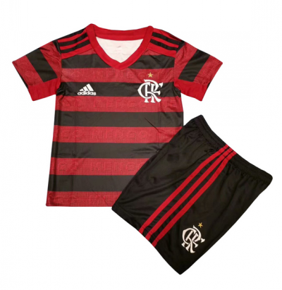 Children 19-20 Flamengo Home Soccer Kit (Shirt + Shorts)