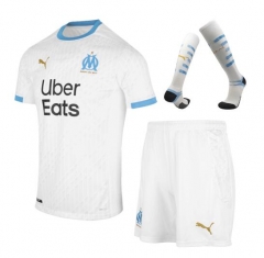 20-21 Olympique de Marseille Home Soccer Full Kits