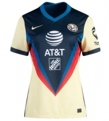 Women 20-21 Club America Home Soccer Jersey Shirt