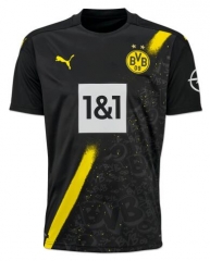 20-21 Borussia Dortmund Black Away Soccer Jersey Shirt