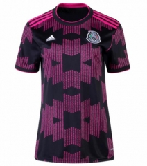 Women 2021 Mexico Home Soccer Jersey Shirt