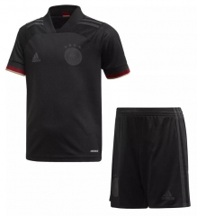 Children 2020 Euro Germany Away Soccer Uniforms