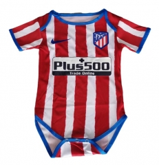 Little Kids 21-22 Atletico Madrid Home Soccer Babysuit