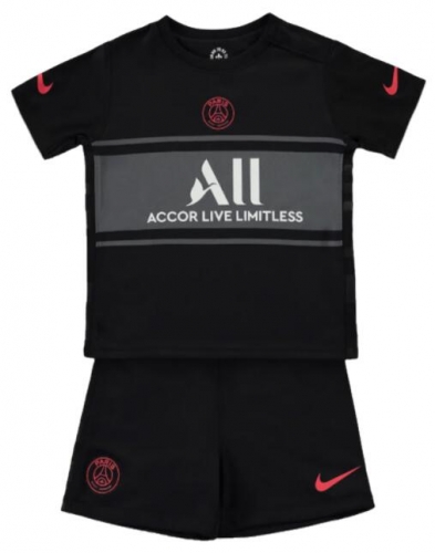 Children 21-22 PSG Third Soccer Suits