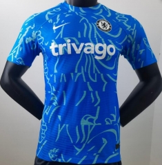Player Version Shirt 2022-23 Chelsea Kit Blue Pre-Match Training Shirt