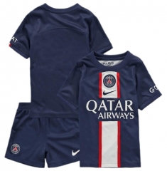 Children 22-23 PSG Home Soccer Kits