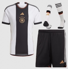 2022 World Cup Kit Germany Home Soccer Full Uniforms
