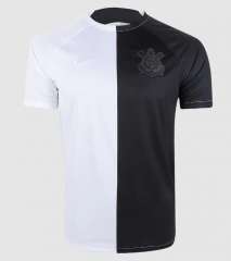 23-24 Corinthians Black White Pre-Match Training Shirt