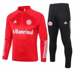 20-21 SC Internacional Red Tracksuits Top and Pants