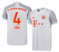 Niklas Süle 4 Bayern Munich 20-21 Away Soccer Jersey Shirt