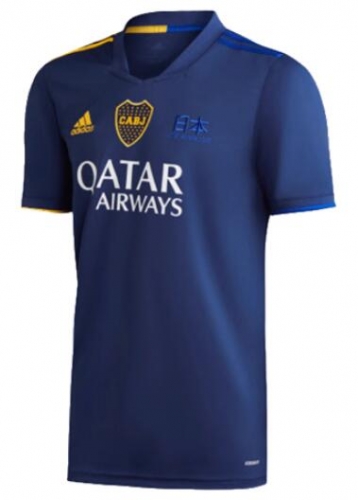 20-21 Boca Juniors 4th Away Soccer Jersey Shirt