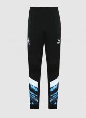 21-22 Marseilles Black Blue Training Pants