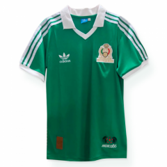 Mexico 1986 Home Retro Soccer Jersey Shirt