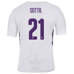 18-19 Fiorentina SOTTIL 21 Away Soccer Jersey Shirt