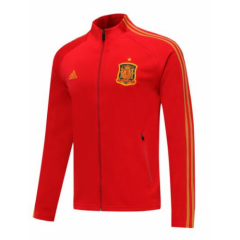 2020 Euro Spain Red Tracksuit Jacket