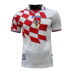 Croatia 1998 Home Retro Soccer Jersey Shirt
