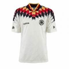 West Germany 1994 Home Retro Soccer Jersey Shirt