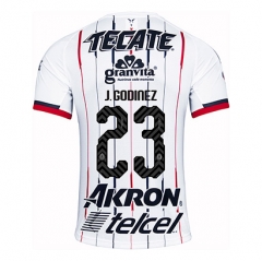 18-19 Deportivo Guadalajara Chivas J Godinez 23 Away Soccer Jersey Shirt