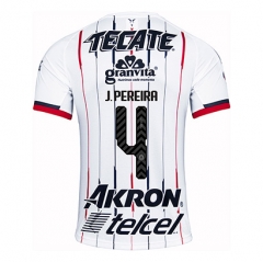 18-19 Deportivo Guadalajara Chivas J Pereira 4 Away Soccer Jersey Shirt
