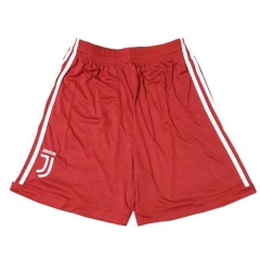 18-19 Juventus Red Goalkeeper Shorts