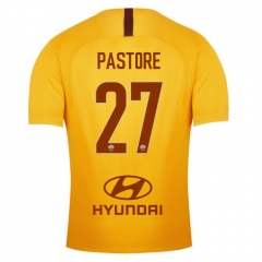 18-19 AS Roma PASTORE 27 Third Soccer Jersey Shirt