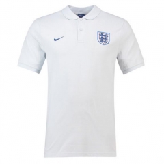 England 2018 World Cup White Polo Shirt