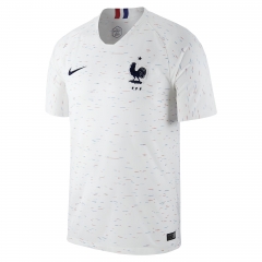 France 2018 World Cup Away Soccer Jersey Shirt