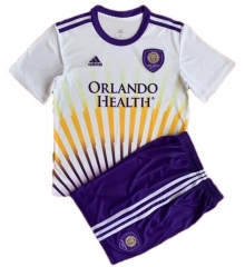 Children 22-23 Orlando City Kit Home Soccer Uniforms