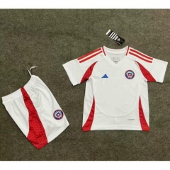 Children 2024 Copa America Chile Away Soccer Kits