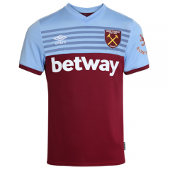 19-20 West Ham United Home Soccer Jersey Shirt