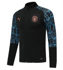 20-21 Manchester City Black High Neck Training Jacket