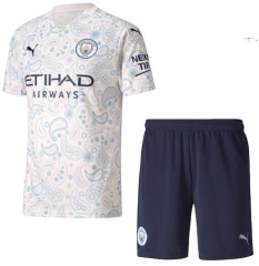 20-21 Manchester City Third Away Soccer Sets