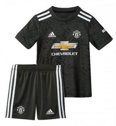 Children 20-21 Manchester United Away Soccer Uniforms