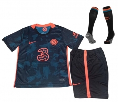 Children 21-22 Chelsea Third Soccer Full Kit
