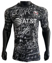 Player Version 21-22 Club America Black Training Shirt
