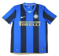 Retro 2008-09 Inter Milan Home Soccer Jersey Shirt