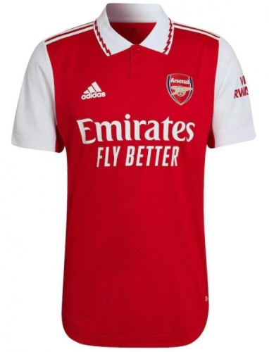 Player Version 22-23 Arsenal Home Soccer Jersey Shirt