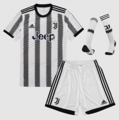 Children 22-23 Juventus Home Soccer Full Kits
