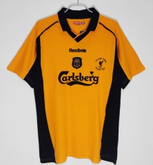 Retro 2000-01 Liverpool Away Soccer Jersey Shirt